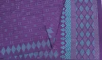 Deep Purple Pure Kovai Cotton Saree