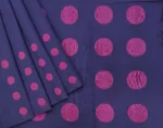 Indigo Blue Pure Kovai Cotton Saree