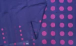 Indigo Blue Pure Kovai Cotton Saree