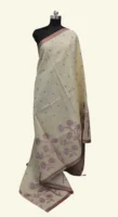 Light Lavender Kota Checks Saree