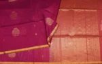 Magenta Pink Pure Silk Cotton Saree