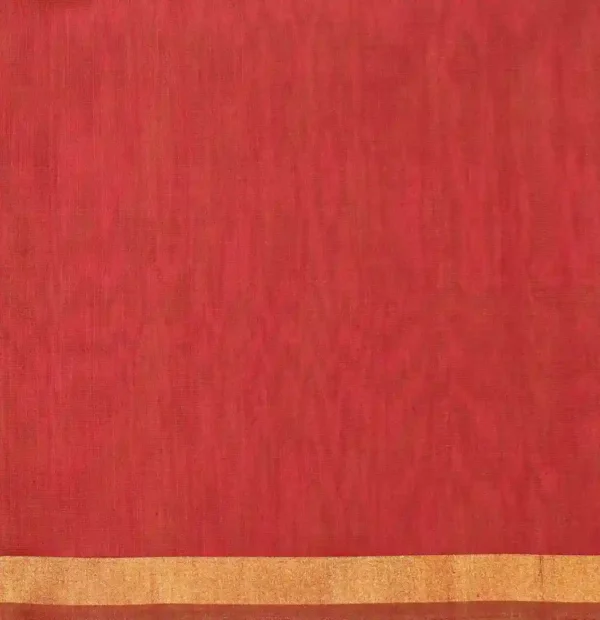 Magenta Pink Pure Silk Cotton Saree