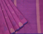 Mauve Magenta Pure Kovai Cotton Saree