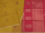 Mustard Yellow Pure Silk Cotton Saree