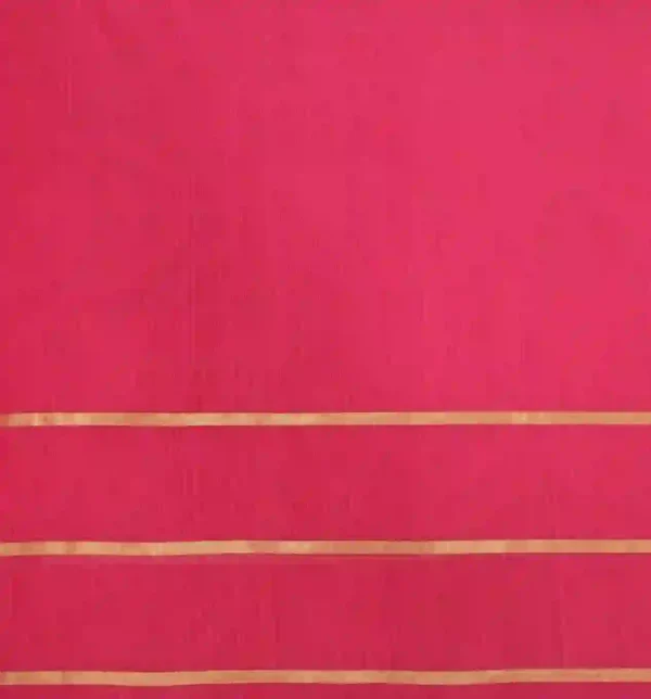 Onion Pink Pure Silk Cotton Saree