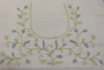 Pastel Blue Tissue Linen Saree