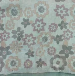 Pastel Ice Blue Tissue Linen Saree