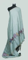 Pastel Sea Green Linen SareePastel Sea Green Line Saree