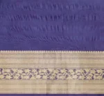 Peacock Blue Pure Silk Cotton Saree