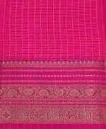 Raspberry Pink Semi Chanderi Saree