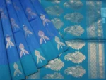 Royal Blue Pure Silk Cotton Saree