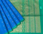 Royal Blue Pure Silk Cotton Saree