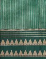 Semi Chanderi Saree in Micro Checks