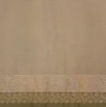 Pure Handloom Kovai Cotton Saree In Beige