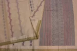 Pure Handloom Kovai Cotton Saree In Beige