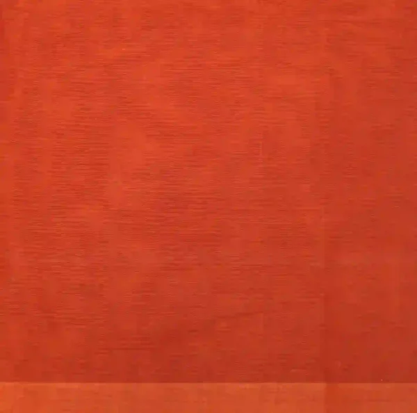 Brick Red Pure Kovai Cotton Saree