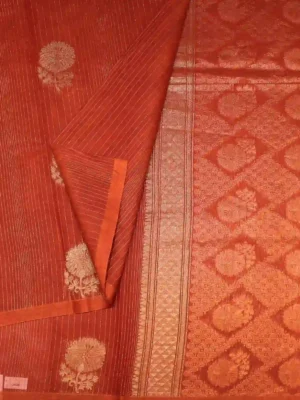brick-red-pure-kovai-cotton-saree-closeup