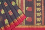 Pure Handloom Kovai Cotton Saree In Dual Shade