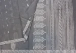 Pure Handloom Kovai Cotton Saree In Grey Shade