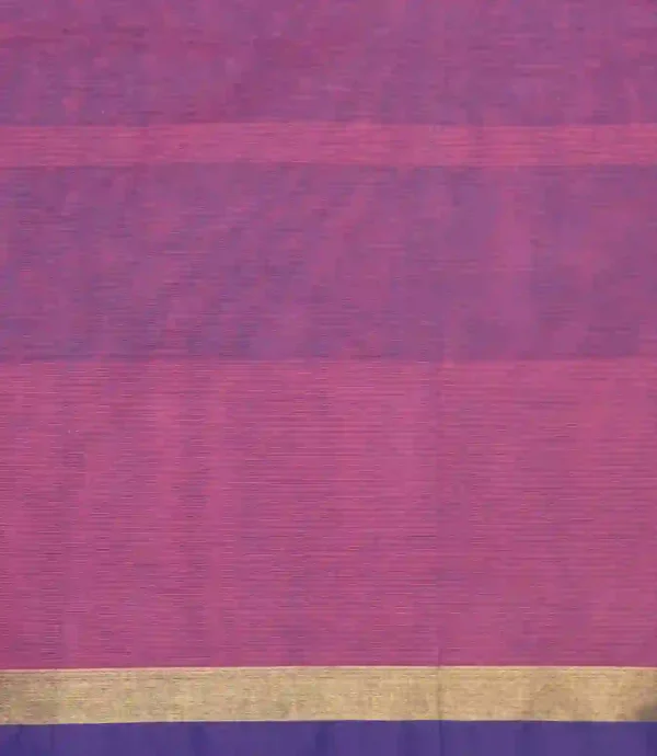 Lavender Pink Pure Kovai Cotton Saree