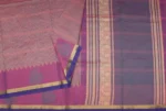 Lavender Pink Pure Kovai Cotton Saree