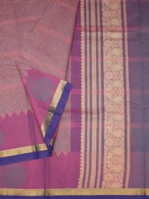 lavender-pink-pure-kovai-cotton-saree-closeup