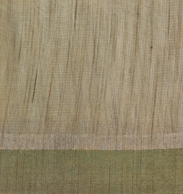Light Pastel Green Semi Chanderi Saree