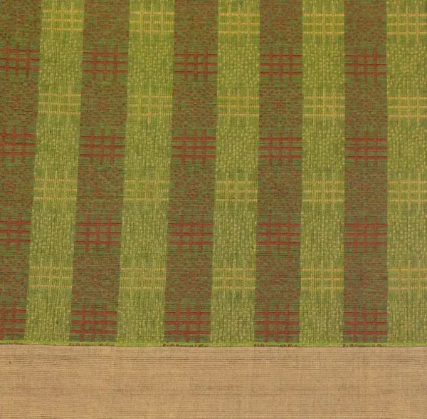 Pure Handloom Kovai Cotton Saree In Moss Green