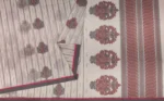 Off White Pure Kovai Cotton Saree