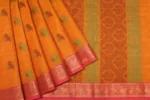 Orange Pure Kovai Cotton Saree