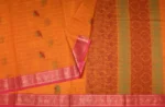 Orange Pure Kovai Cotton Saree