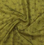 Parrot Green Tissue Linen Saree