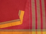 Premium Cotton Collection In Vermilion Red