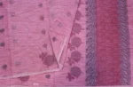 Pure Handloom Kovai Cotton Saree In Rosewood Pink