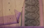 Pure Handloom Kovai Cotton Saree In Sandal Tone