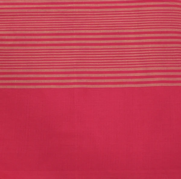 Pure Handloom Temple Cotton Saree In Soft Pink