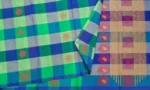 Pure Handloom Kovai Cotton Saree In Kattam Design