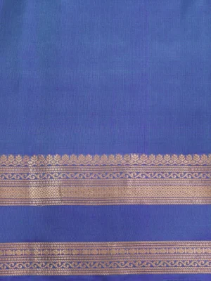 Leaf Green Pure Soft Silk Saree In Blouse