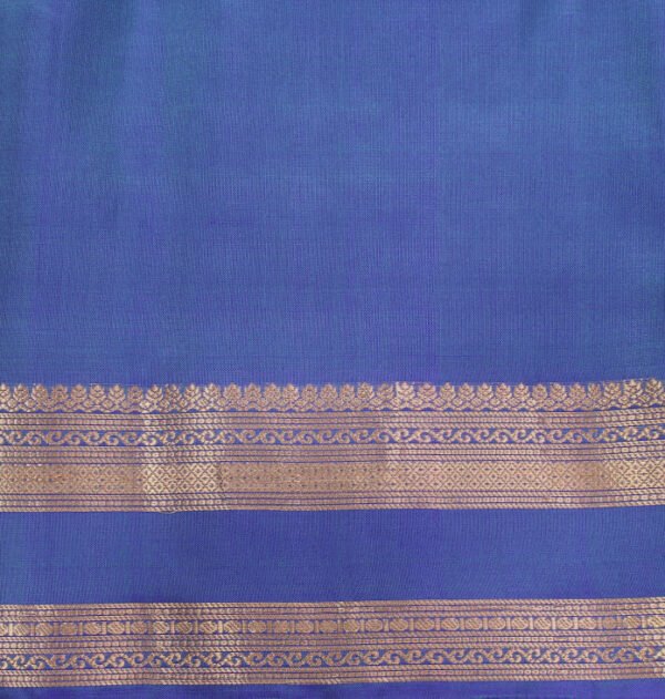 Pure Handloom Soft Silk Saree In Leaf Green Shade