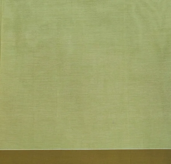 Light Yellow Green Pure Kovai Cotton Saree