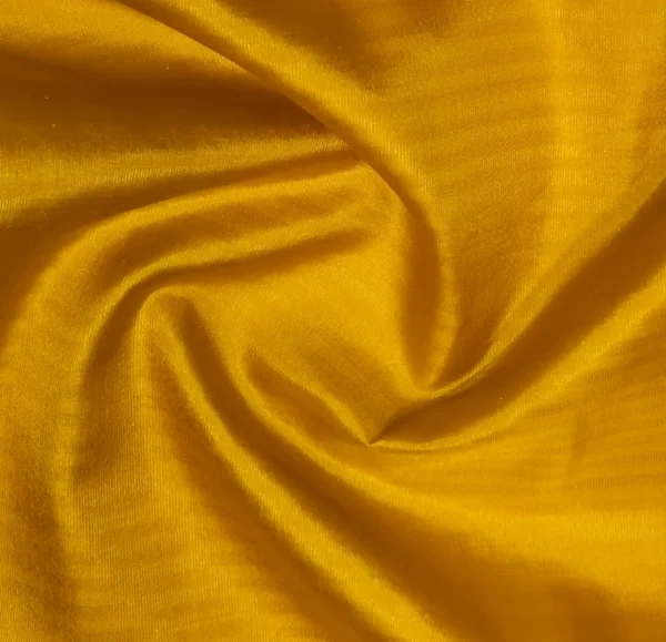 Ivory Mustard Pure Soft Silk Saree