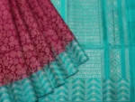 Vibrant Magenta Handloom Soft Silk Saree