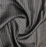 Pure Handloom Soft Silk Saree In Metallic Silver Grey