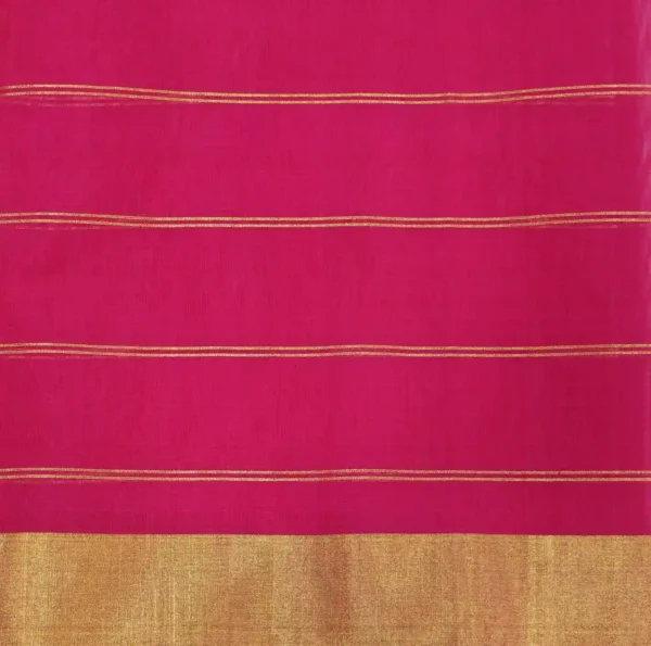 Beige Paalum Pazhamum Silk Cotton Saree
