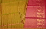 Mustard Yellow Pure Soft Silk Saree