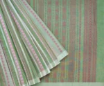 Pure Handloom Kovai Cotton Saree In Pastel Green