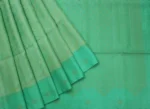 Pure Handloom Soft Silk Saree In Pastel Sea Green