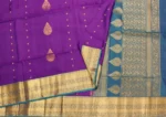 Pure Handloom Soft Silk Saree In Royal Purple